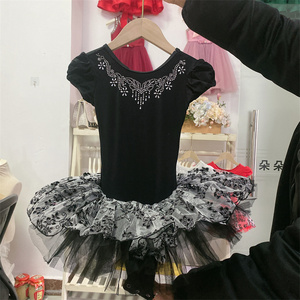 2024 Cheap New printed skirt Dance costume children's ballet dress