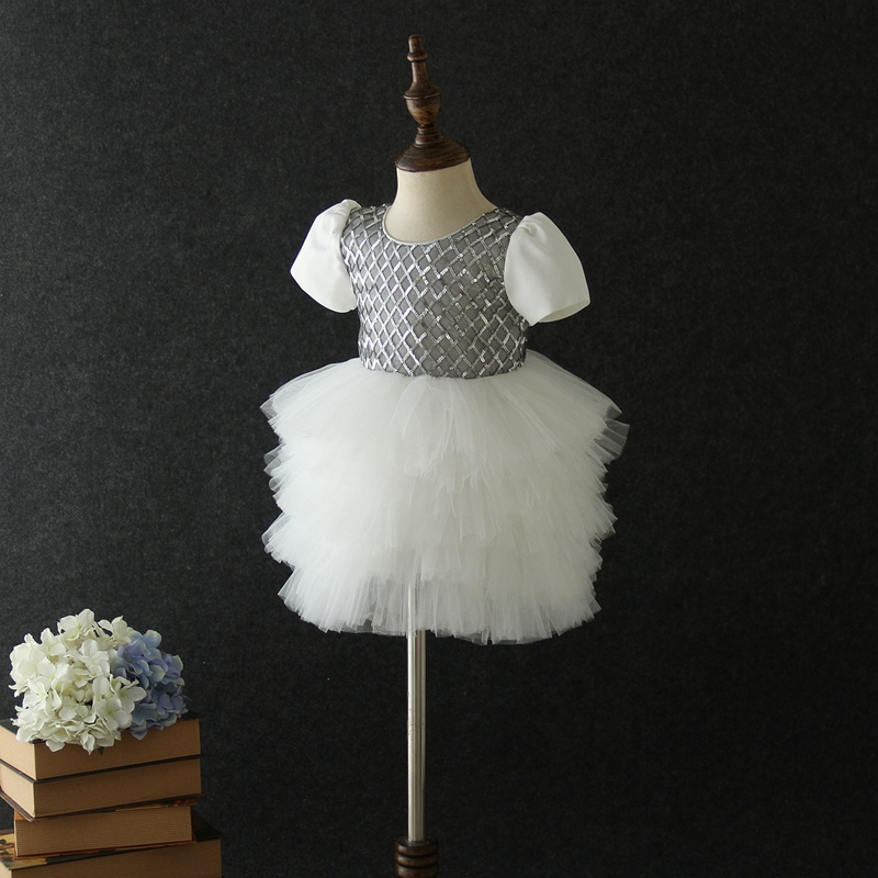 Children Clothes Kids Fluffy Cake Smash Dress Girls Clothes for Christmas Birthday Costume Tutu Lace Outfits Girls Dresses