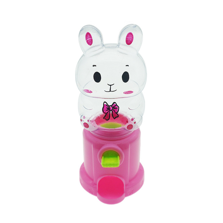 Mini Rabbit Candy Dispenser Plastic Candy Container For Kids Toys