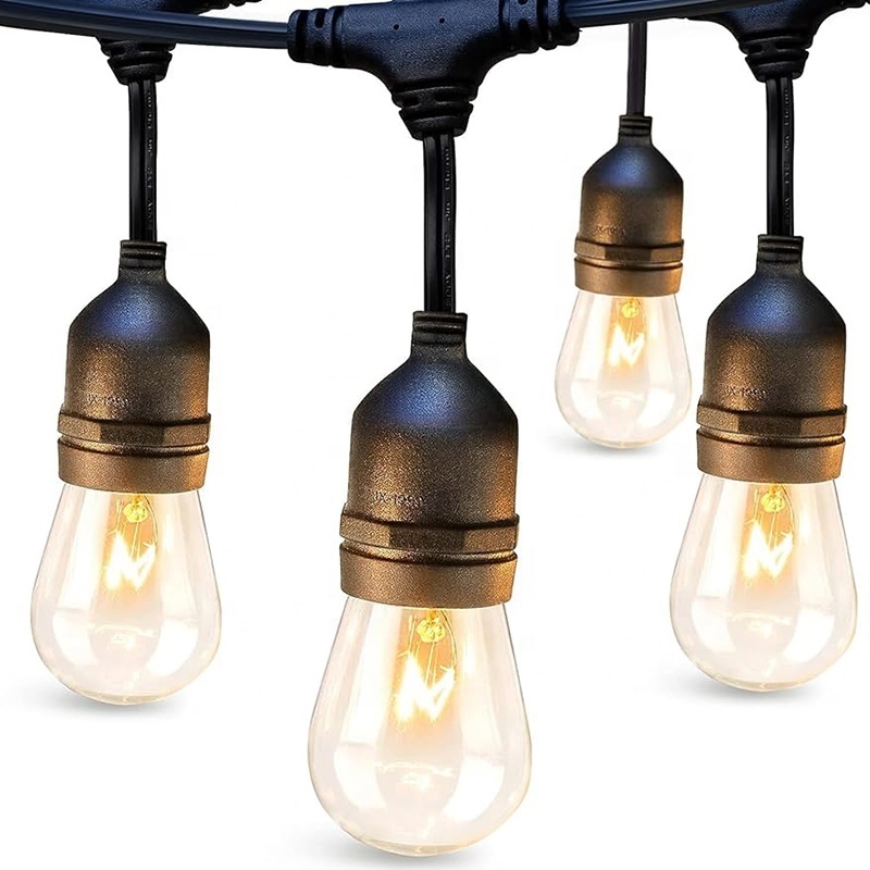 E27 E14 E26 E12 Lamp Bases String Light Vintage LED Edison Bulb Chandelier Tungsten Filament Bulb LED Light