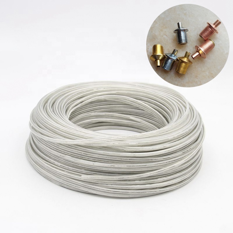 Thin Transparent Electrical Wire 2 3 4 Core Clear Lighting Cable Fishing Net Steel Wire Rope for Hanging Pendant Light