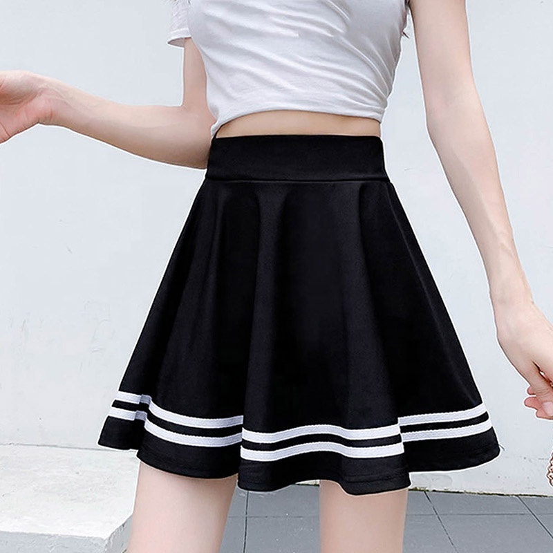 Girls Womens A Line Pleated Mini Skirts Cute School Outfits Cheer Uniform Tennis Skort Golf Shorts Plaid Dress Skater Skirt