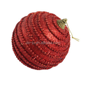 Wholesale Christmas Decoration Supplier 6 Inch Christmas Sphere Baubles