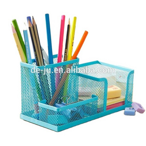 Custom novelty can coin bank Multipurpose Stationery Table Pen Holder Storage