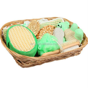 Eco-friendly bathroom hand made Cheap Square Green Bathroom Accessories Set