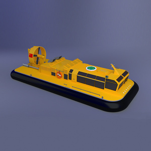 HOVERDSH1500A Hovercraft/air cushion vessel