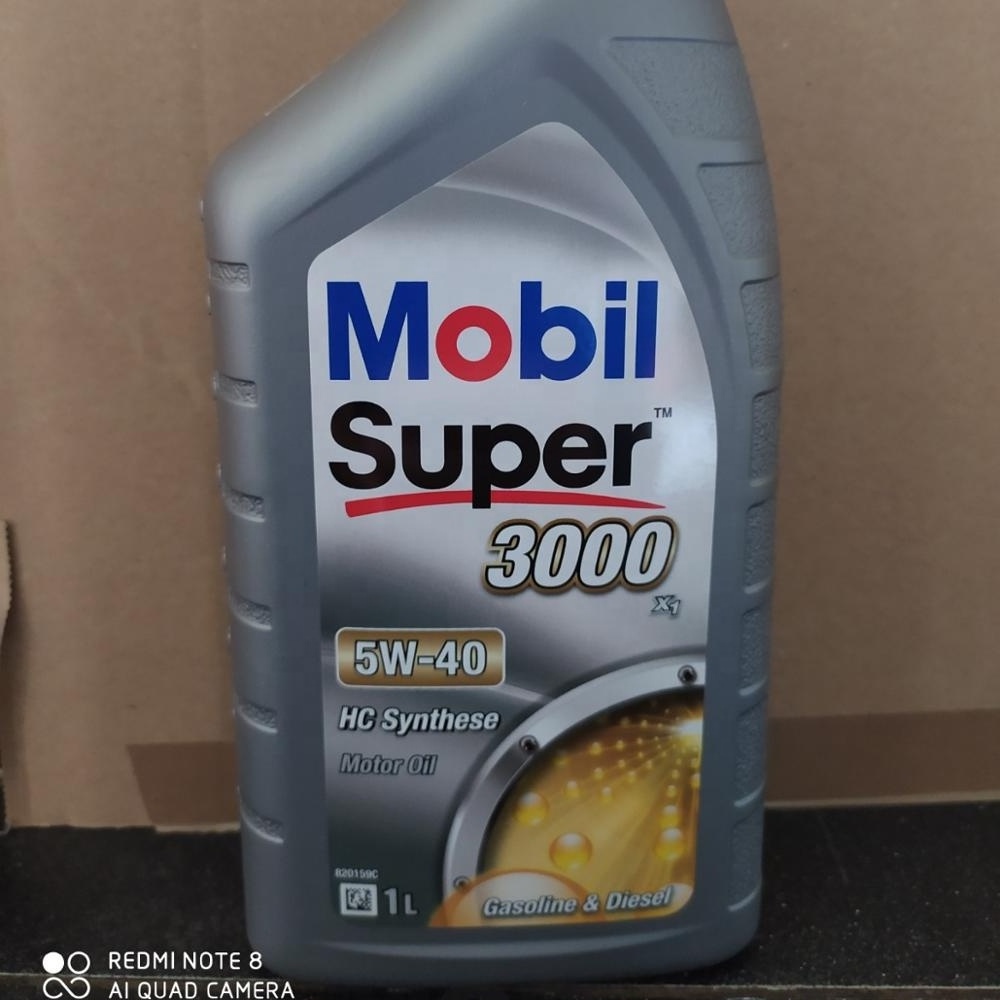 Mobil 1 X1 Super 3000 5W-40 1 litre pail  Auto Engine Oil Treatment Lubricant