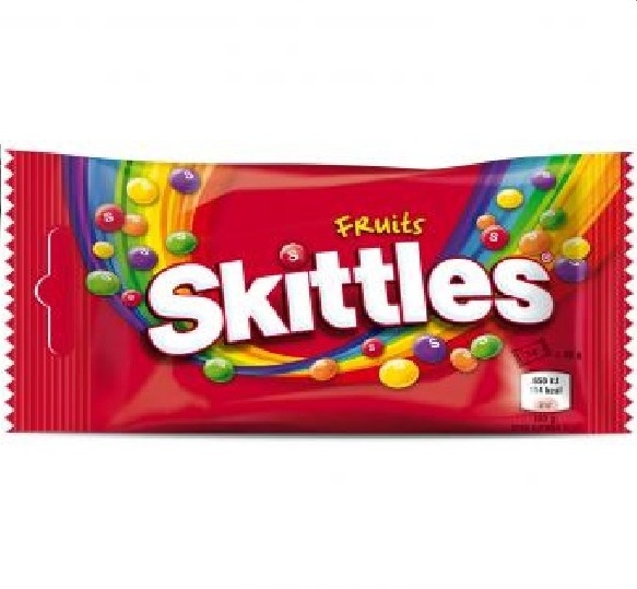 Skittles candy/Skittles Fruits 14x38g/skittles chocolate bar