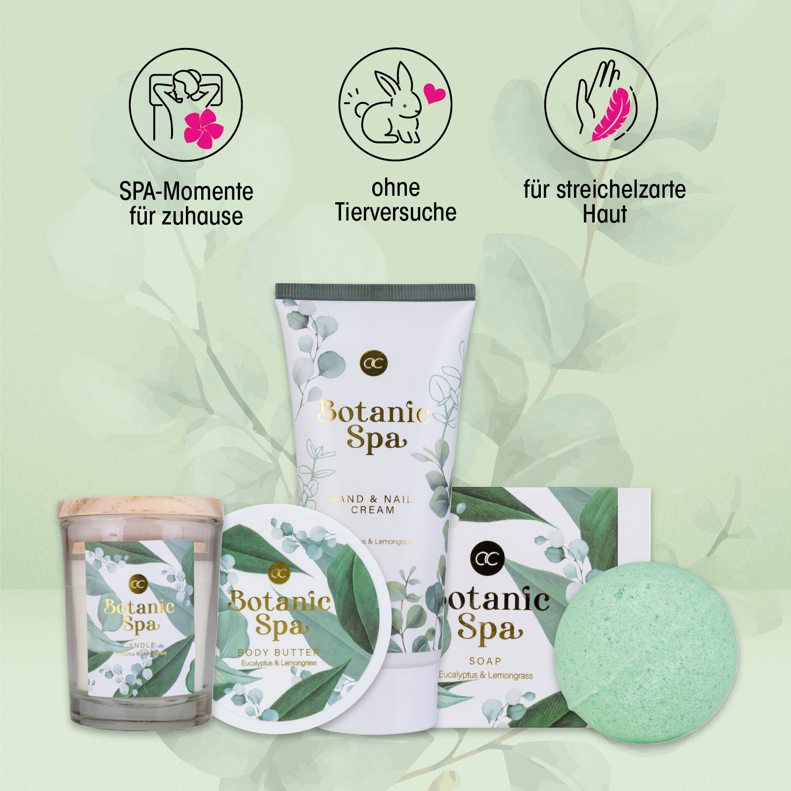 Accentra Brand 100Ml Body Butter100G Soap 90Ml Hand Cream 80G Bath Fizzer 50G Fragrance Candle Bath And Body Works Gift Sets