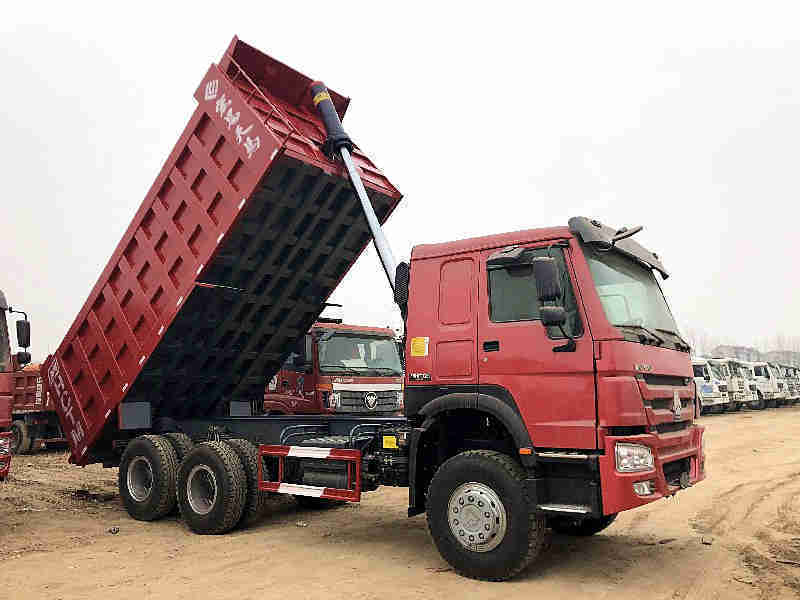 Howo Tipper 371 Sinotruk Trucks 6X4 Load In The Philippines Kenya 40 Cubic Meter 10 Wheeler Used Dump Truck