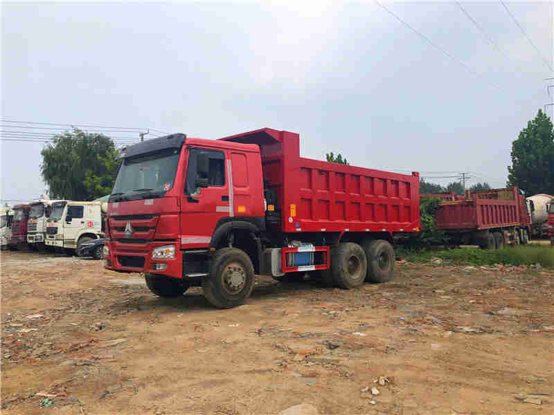 Howo Tipper 371 Sinotruk Trucks 6X4 Load In The Philippines Kenya 40 Cubic Meter 10 Wheeler Used Dump Truck