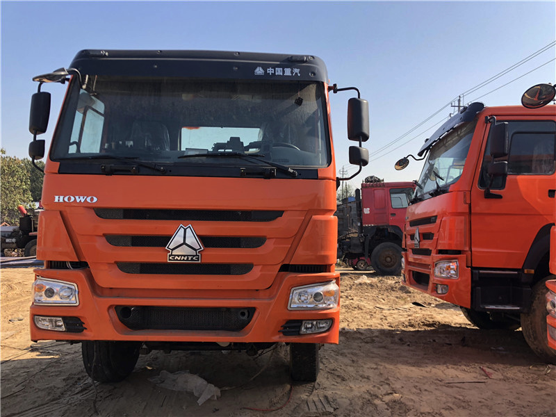 Camion Tipper Benne Howo Ton China Sale A7 12 Roues 20 ton 6X4 Tractor Power Used Dump Truck For Kenya