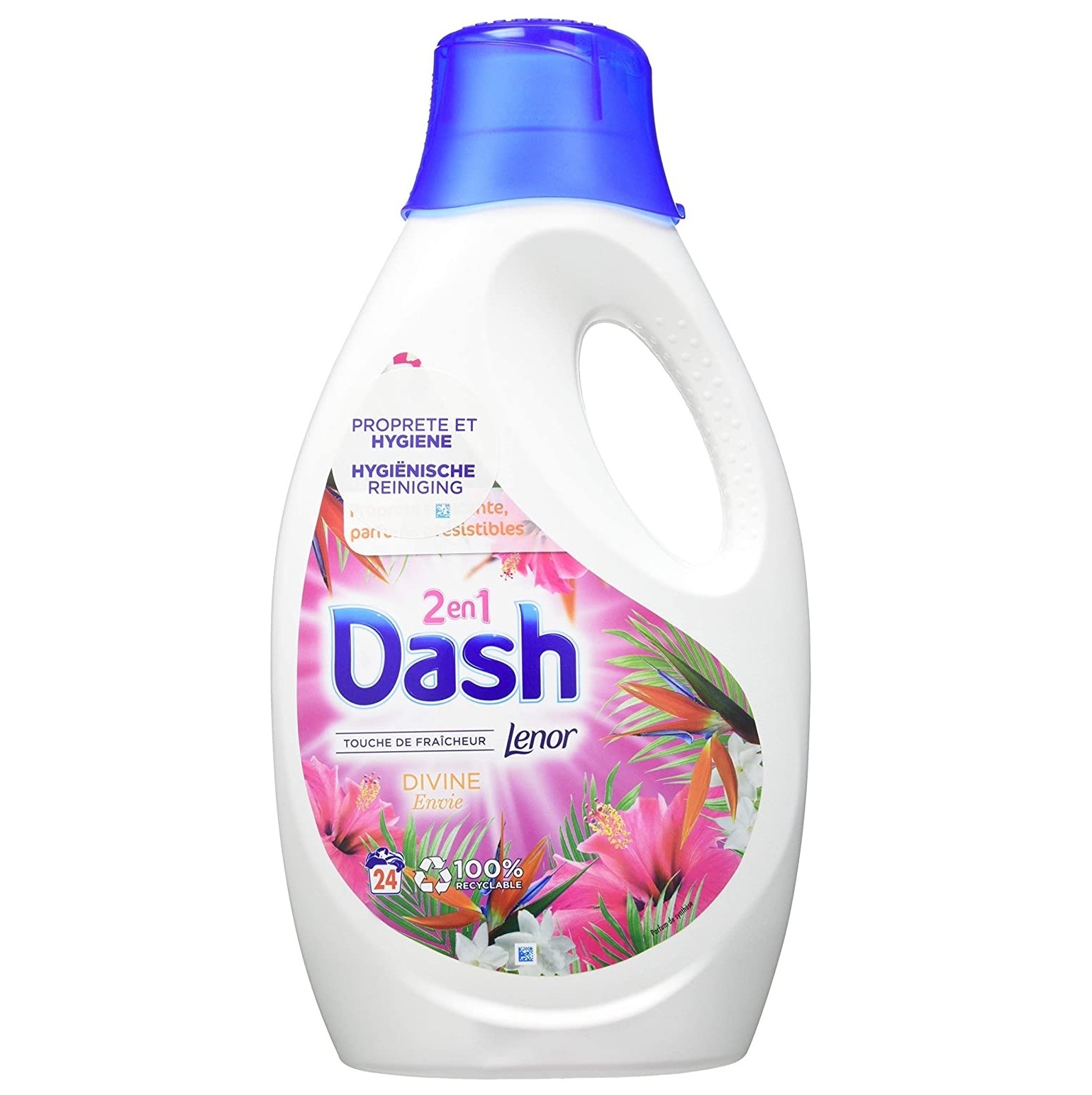 Dash Classic Liquid Detergent Perfect for Stains After Washing 110g