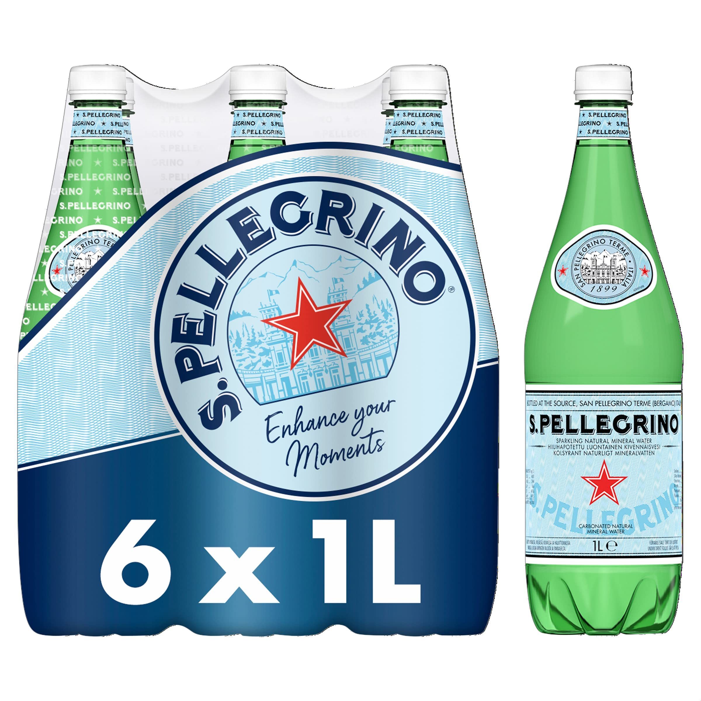 San pellegrino Mineral Water 24 x 500 ml / 6 x 1L Wholesale