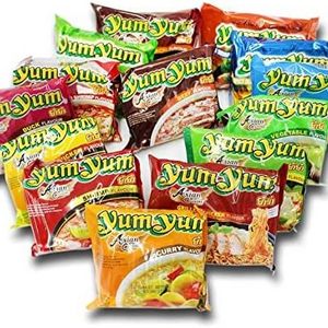 Yumyum Thailand Instant food Noodle vinegar-pepper Shrimp Soup Instant Noodles