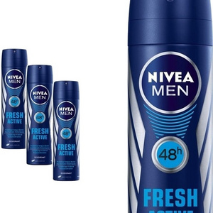 Nivea Men Deo Spray Fresh Active 3x 150ml