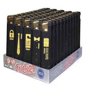 Factory custom bulk cheap plastic gas disposable Cricket lighters