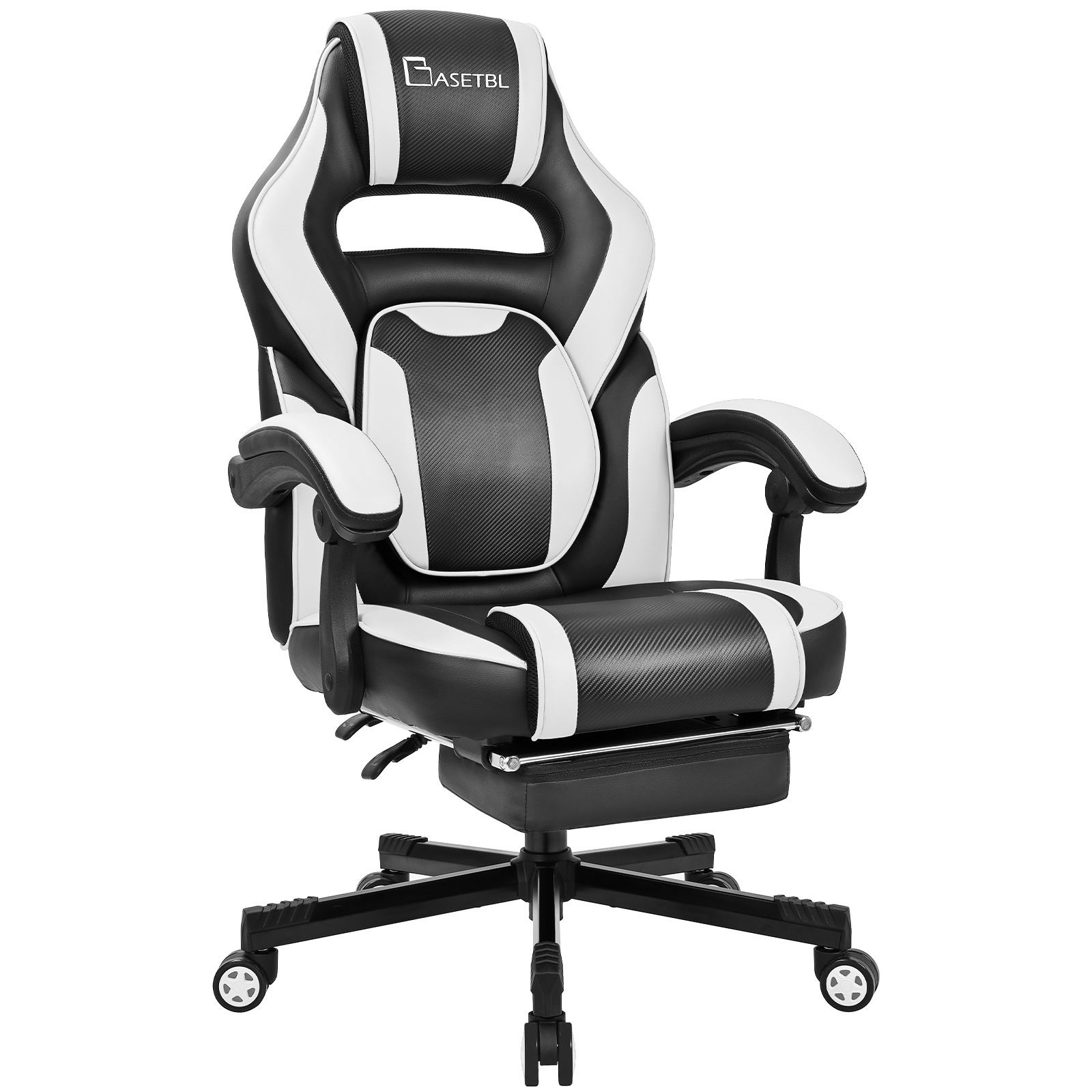 EFU-F009 Gaming Chair Executive Sport Office PU Leather Chair With Footrest Armrest Headrest Racing Chair