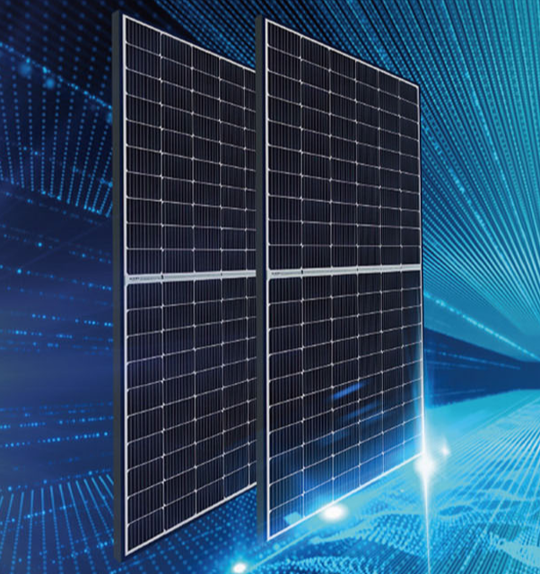 Germany Warehouse Solar Panels High Quality 430W Bifacial Glass-Glass Solar Panels for Photovoltaic System