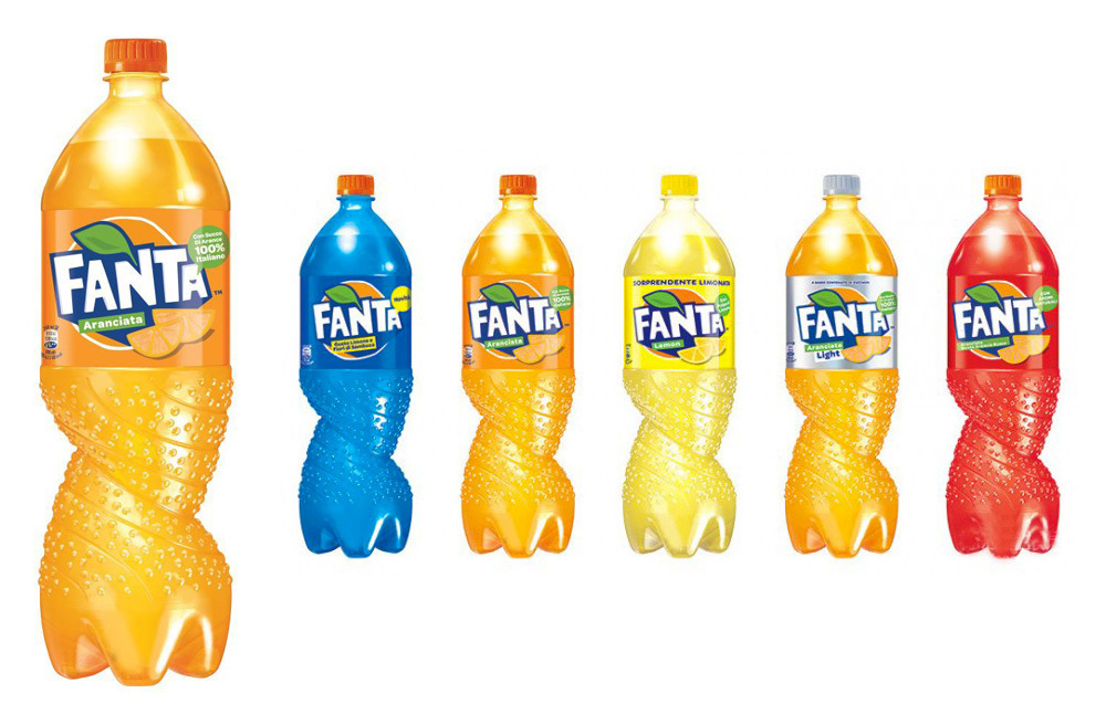 Fanta soft drinks /   exotic Fanta  /  Fanta Lemon