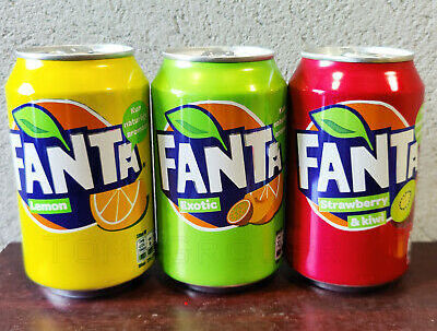 Fanta soft drinks /   exotic Fanta  /  Fanta Lemon