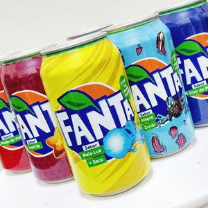 Fanta soft drinks /   exotic Fanta  /  Fanta Lemon