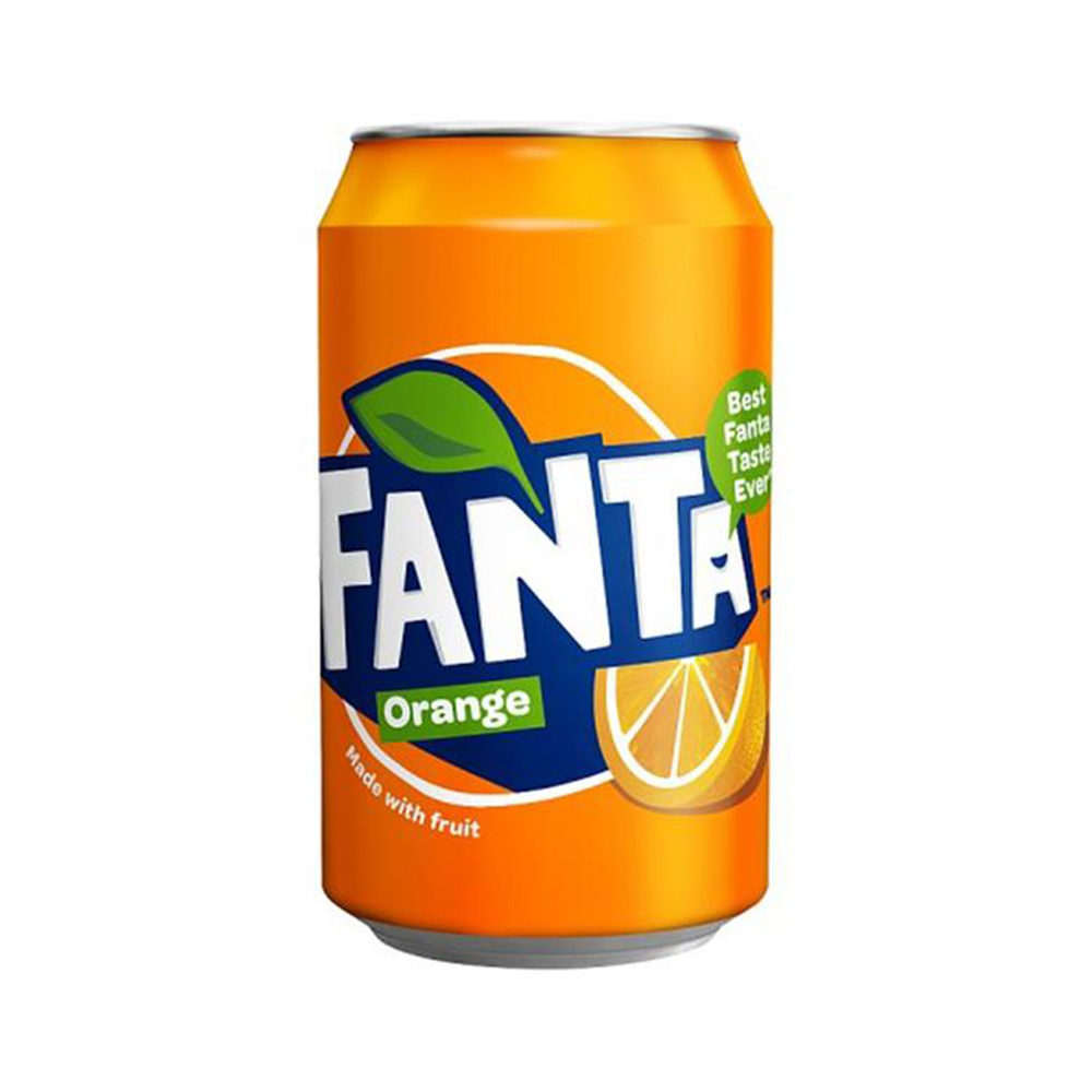 Fanta fruit punch can Carbonated soft drinks