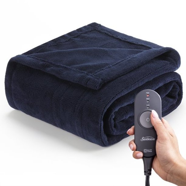 Electric Heated Throw Electric Blanket For Winter Low power consumption safety For   for pregnant women