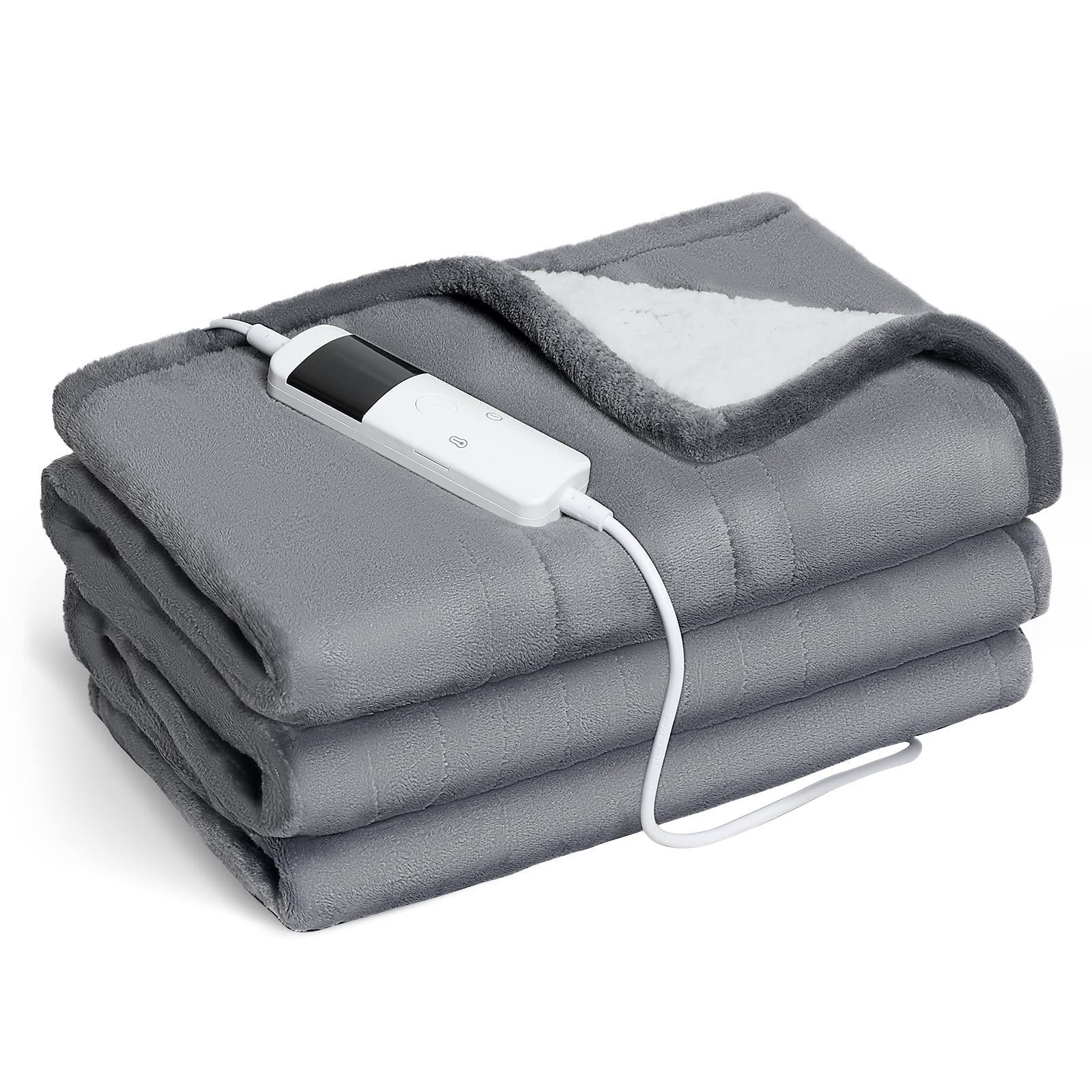 Electric Heated Throw Electric Blanket For Winter Low power consumption safety For   for pregnant women