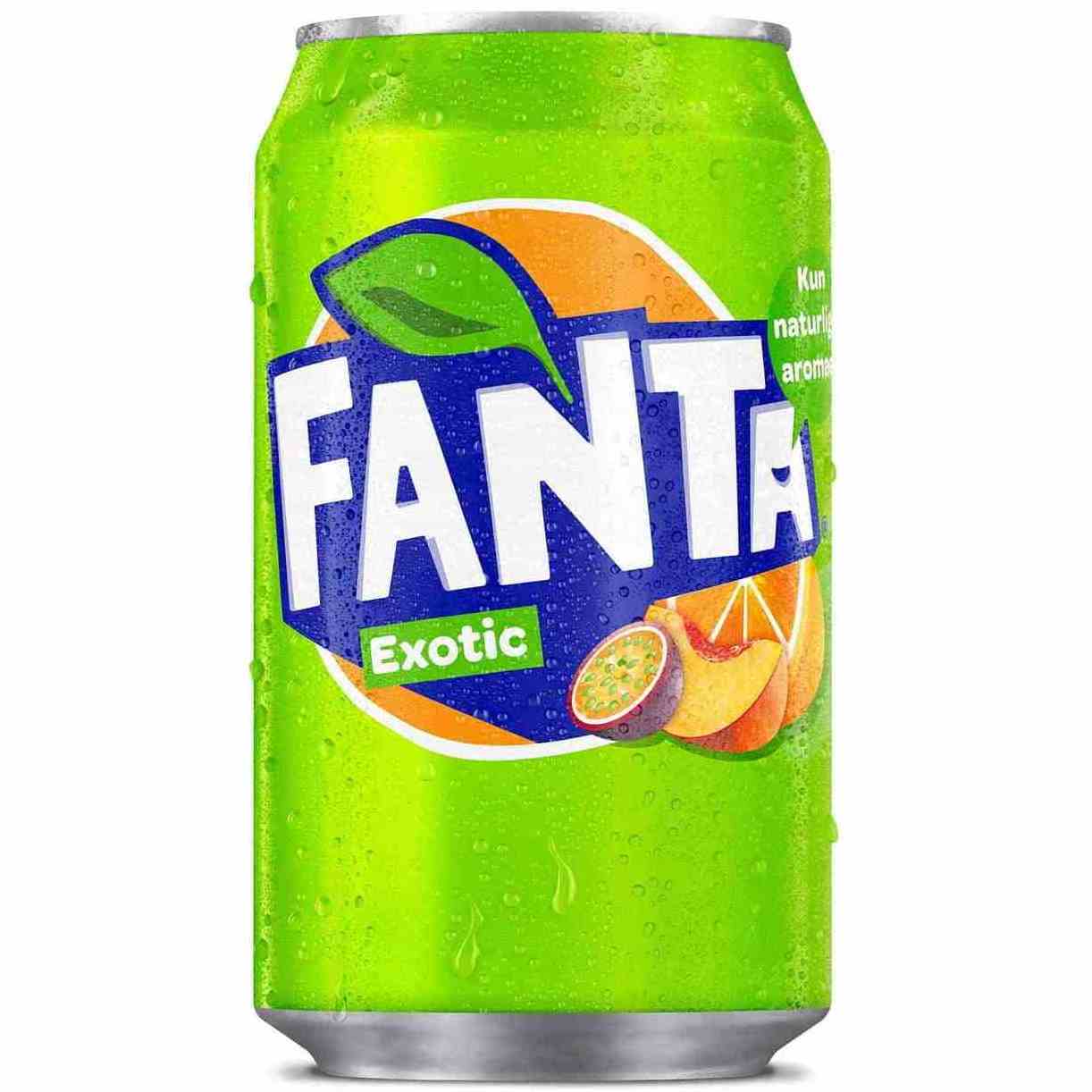 Fanta fruit punch can Carbonated soft drinks