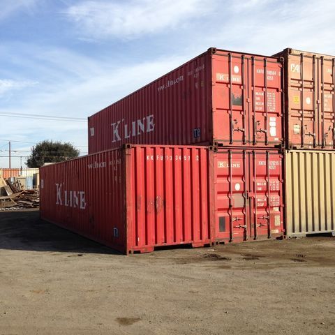 Various Sizes of Cargo Worthy 20ft 40ft 45ft Used Shipping Container