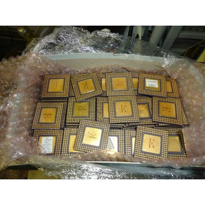 Ceramic CPU Scrap / Processors/ Chips Gold Recovery, Motherboard Scrap, Ram Scrap ceramic processors