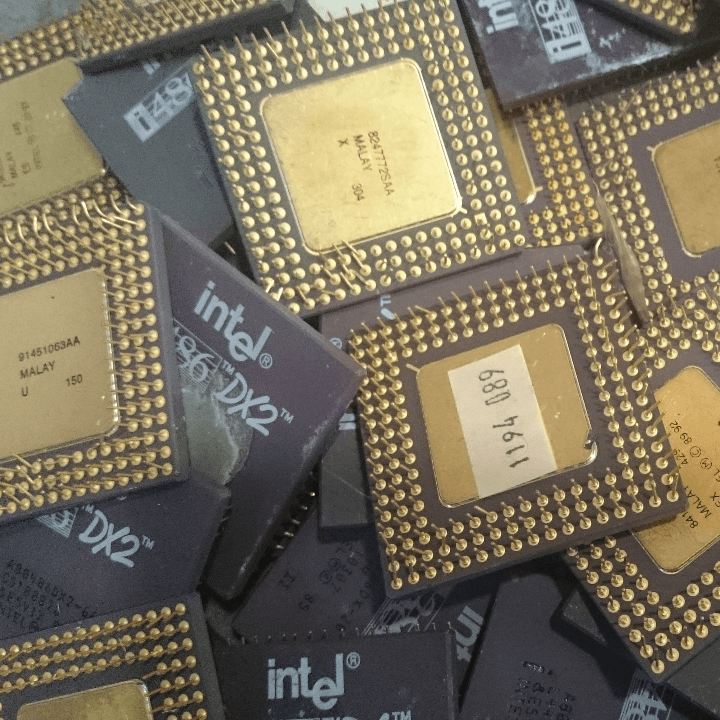 Ceramic CPU Scrap / Processors/ Chips Gold Recovery, Motherboard Scrap, Ram Scrap ceramic processors