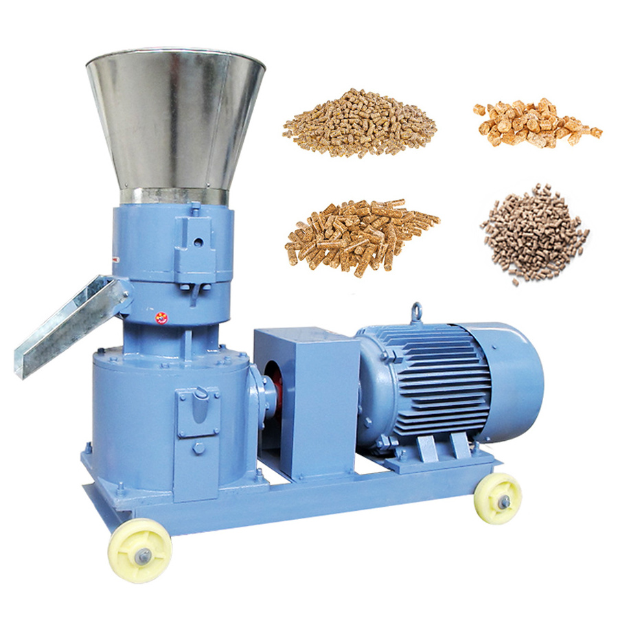 Highly-Rated Poultry Chicken Livestock Cattle Fish Feed Pellet Line Animal Feed Machine Offer Free Shipping