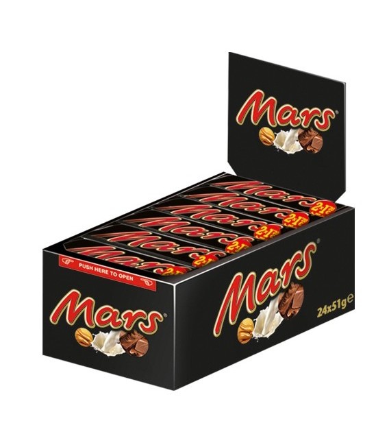 Wholesale Supplier Mars Chocolate Bar 51g/24 piece Box / Twix Chocolate Bars