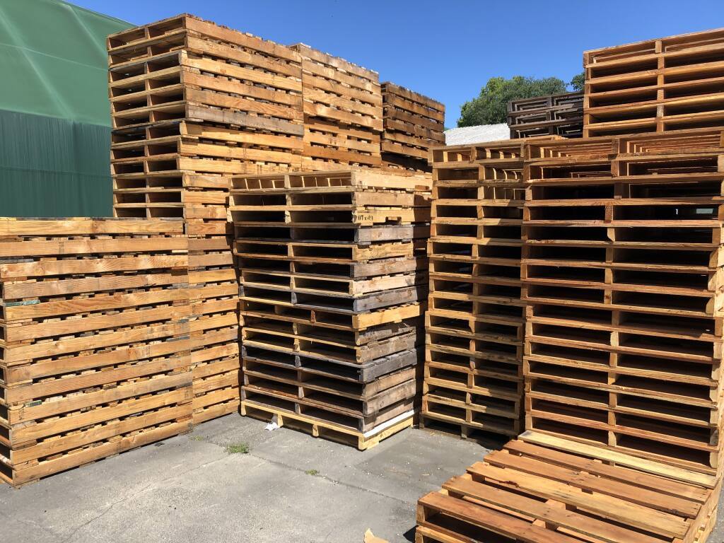 Wood Pallet Factory Directly Cheap Price 1200*1000 Mm Double Side Wood Pallet