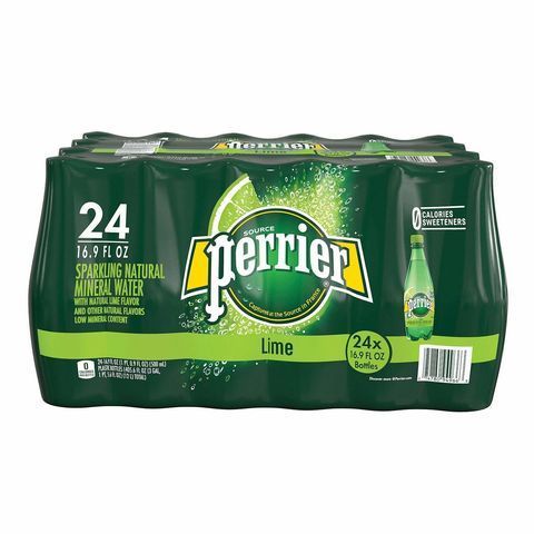 Spring Mineral Drinking Lemon flavor perrier mineral water