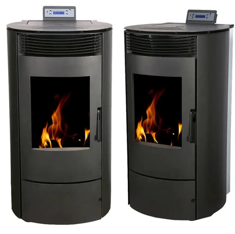 High Quality smokeless heating wood pellet hot air heater stove