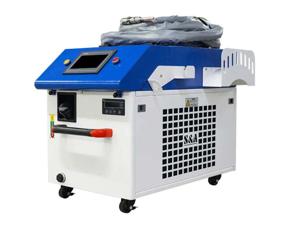 Rust Removal Metal Cleaning Machine Metal Rust Remove 1000w and Hand held welding machines