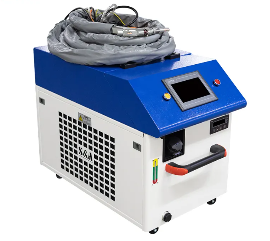 Rust Removal Metal Cleaning Machine Metal Rust Remove 1000w and Hand held welding machines