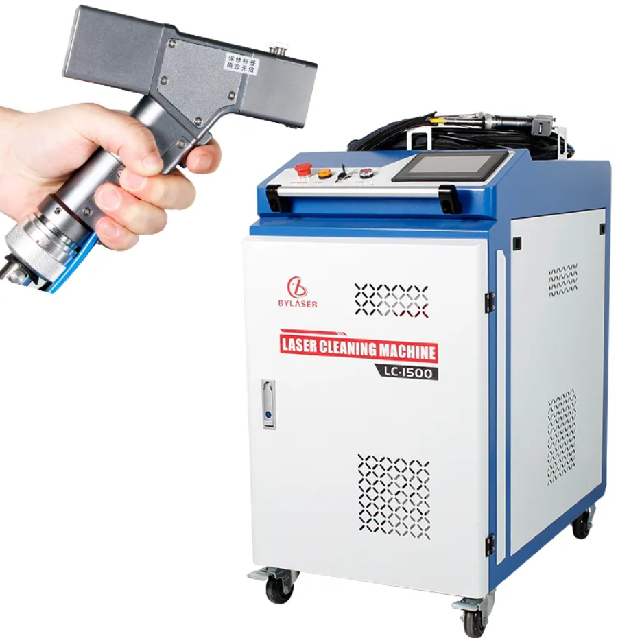 Rust Removal Metal Cleaning Machine Metal Rust Remove 1000w and Hand held welding machines