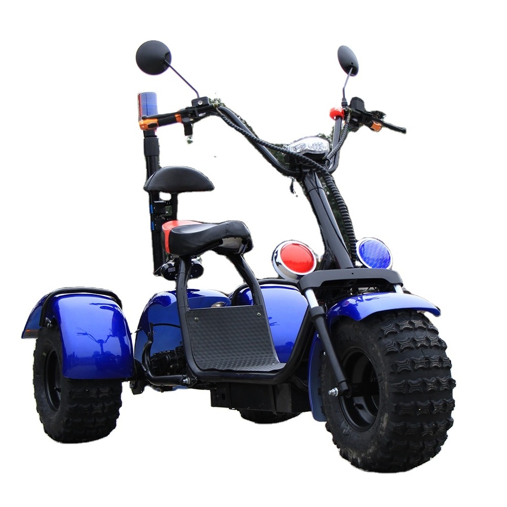 2000W Hot Sale E-Scooter Big Tire 2 Wheel Brushless Electric Motorcycle Scooter Electric Citycoco Scooter