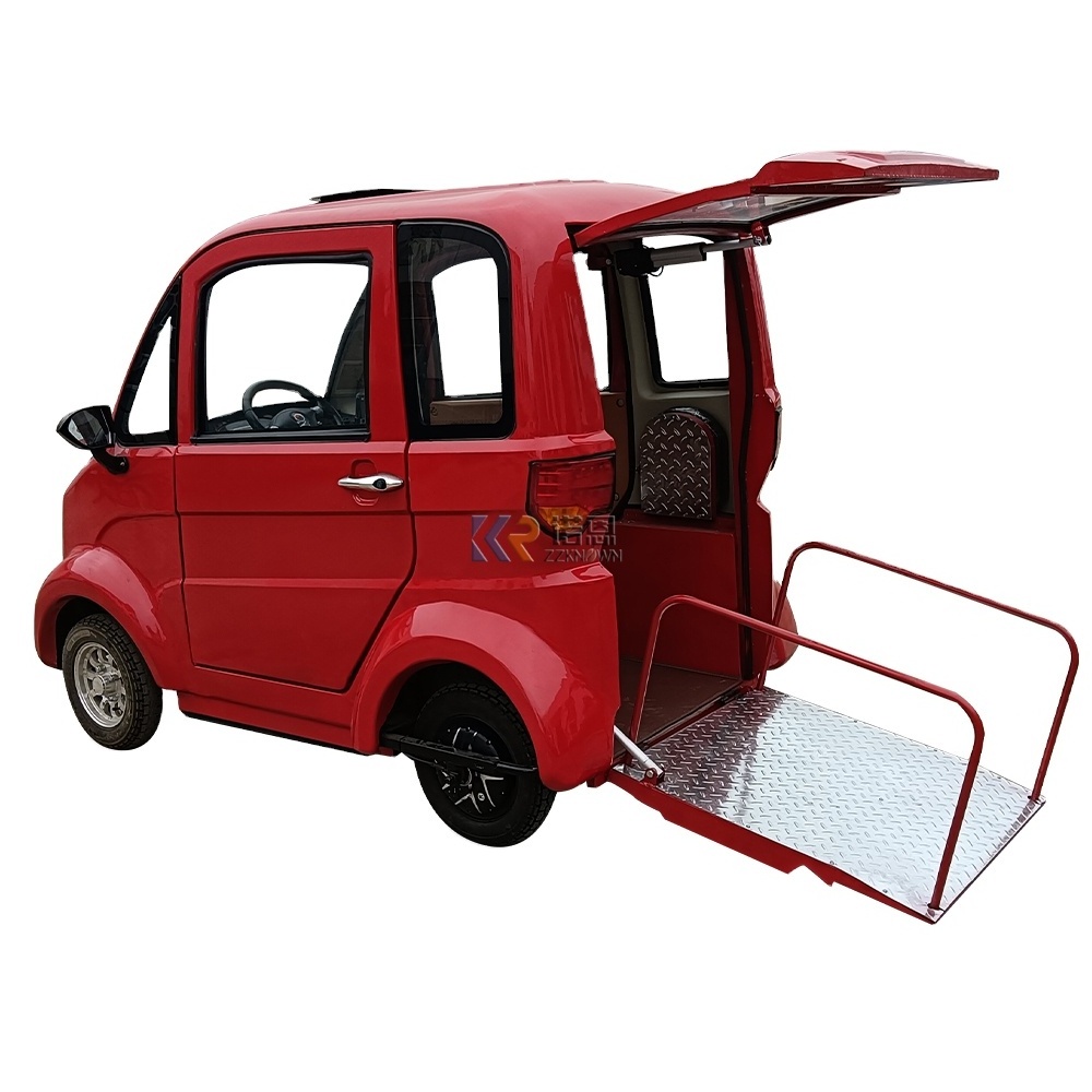 Mini Electric Car with Electric Window 4 Seater Adult Motor Electric Car