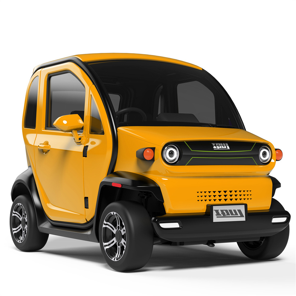 Mini Electric Car with Electric Window 4 Seater Adult Motor Electric Car