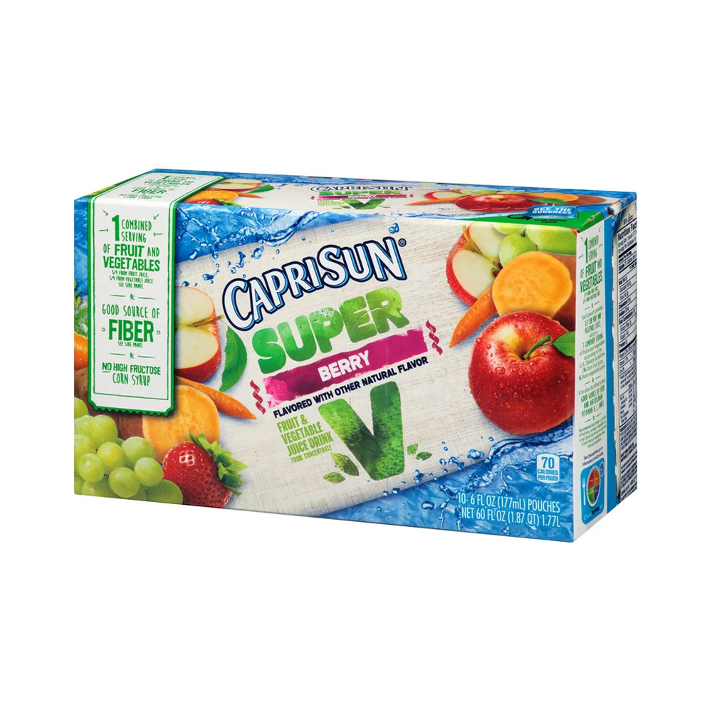 Capri-Sun Delightful Fusion: A Burst of Tropical Joy in Every Pouch