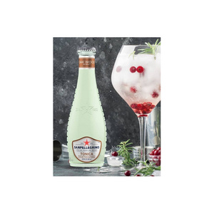 Experience the Italian Difference: San Pellegrino Tonic Water - A Sparkling Journey for Your Palate