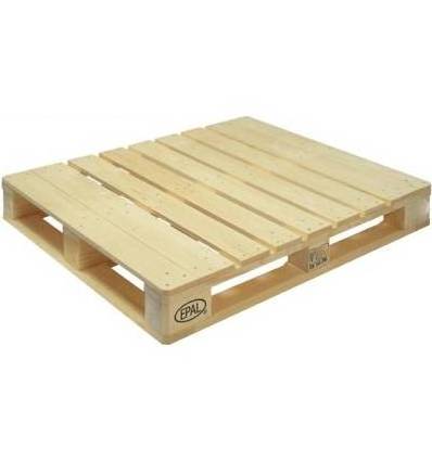 Factory manufactures low-priced wooden pallets for export in Europe for cheap price