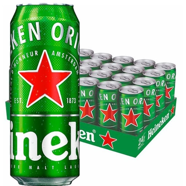 Premium Heineken Lager Beer