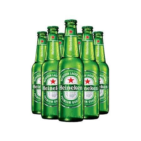 Premium Heineken Lager Beer