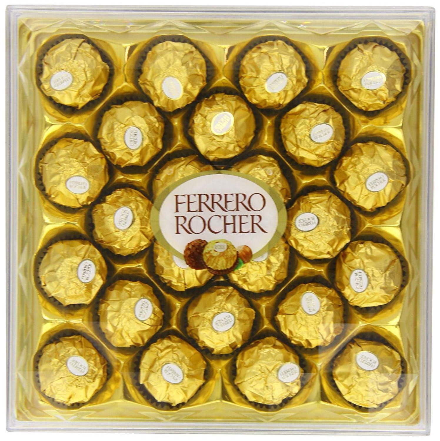 Ferrero rocher chocolates boxed,cardboard homemade chocolates gift boxes,round packaging box of chocolates